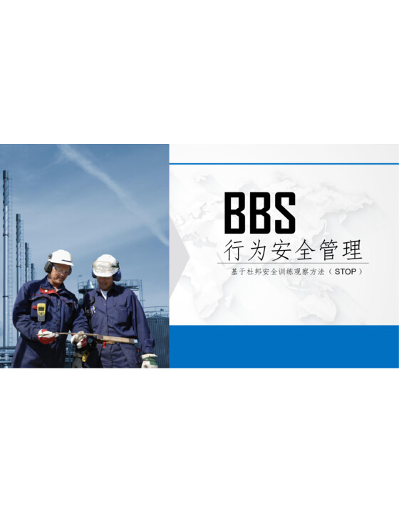 （非常适用）行为安全管理-BBS（58页）